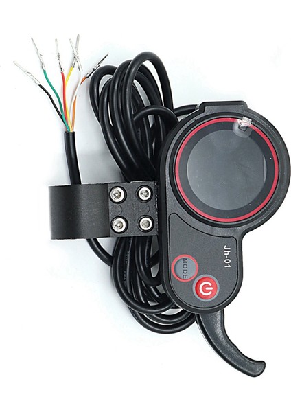 Hız ve Kilometreyi Gösteren Hızlandırıcılı 36/48V LED Ekran Elektrikli Scooter Jh-01 Uzun Vadeli Ölçer (Yurt Dışından) modelleri