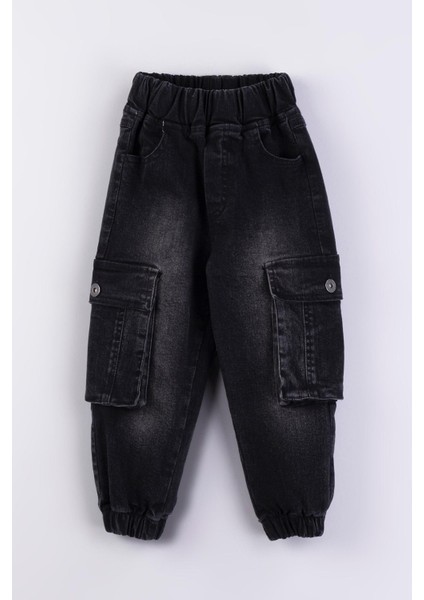 Lastikli Bel ve Paça Jogger Erkek Çocuk Pantolon