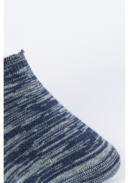 ALTINYILDIZ CLASSICS Erkek Gri-Lacivert Silikon Destekli Desenli Tekli Babet Çorap fiyatları