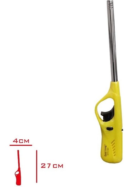 Mutfak Çakmağı Uzun Doldurulabilir Künefe Ocak Çakmağı KA-117
