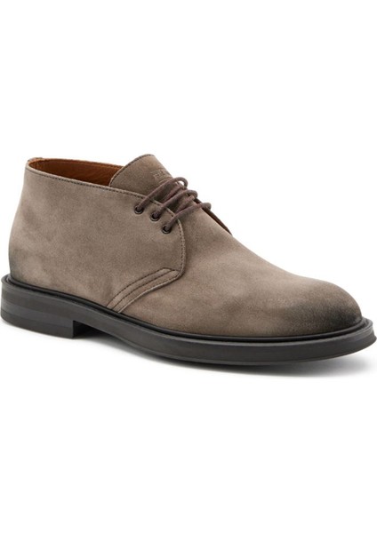 Erkek Bot 73A2 Frau Waxy Desert Boot Visone (Dark Beige)