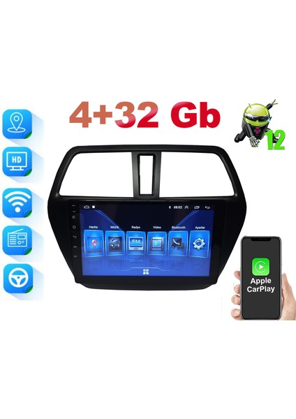 Suzuki S-Cross 2013-2020 Multimedya Navigasyon