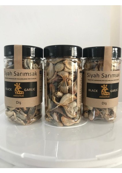 Siyah Sarımsak Soyulmamış Diş 3 x 150 Gram indirimleri