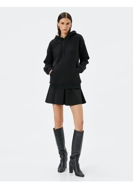 Kadın Sweatshirt Siyah 4WAK10062EK