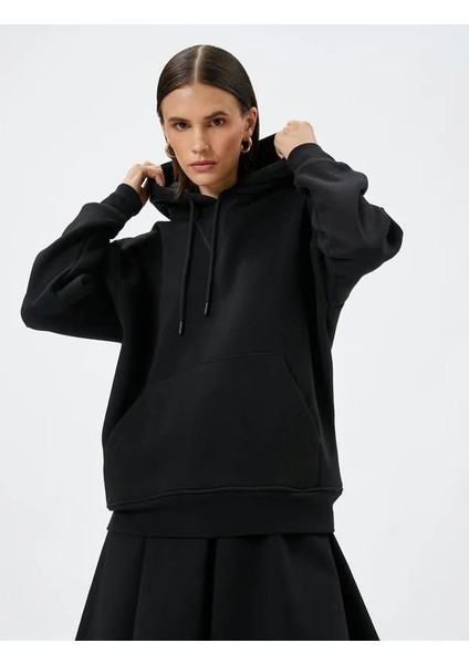 Kadın Sweatshirt Siyah 4WAK10062EK fiyatları