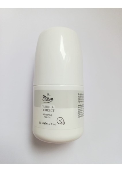 Dr.c.tuna Aydınlatıcı Roll On Kötü Kokuya Karşı Etkili 50 ml Pudrasız Formül