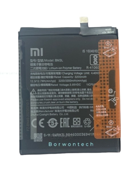 Xiaomi Mi9 (BM3L) Batarya