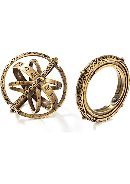 Moda Çift Yüzükleri Antik Altın Yüzükler (Yurt Dışından)