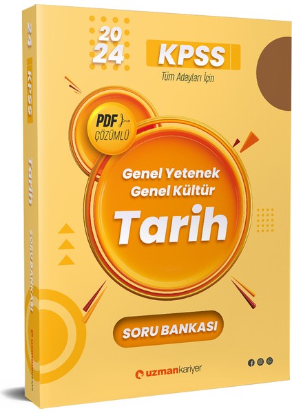 2024 KPSS Tarih Soru Bankası - Pdf Çözümlü