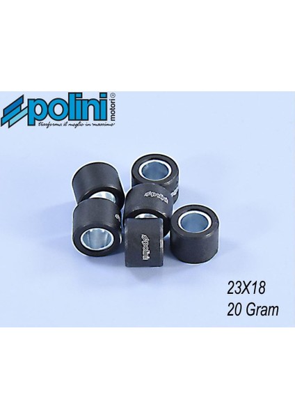 Polını Baga 23X18 20 Gram (6 Top) Honda FORZA250/300 Xmax 250/300 -ADV350
