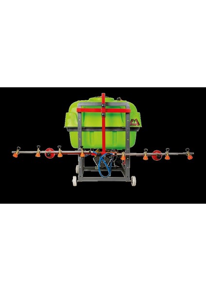 4+4 Başlıklı Düz Tip Krom İlaçlama Makina Aparatı
