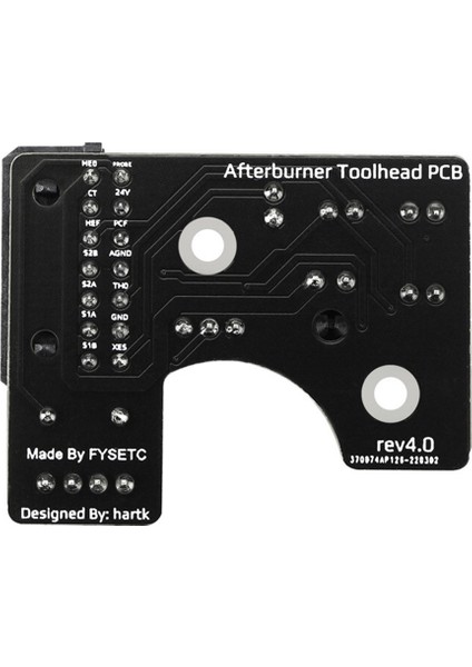 Voron 0.1 Yazıcı Için Hartk Afterburner Toolhead Pcb V4.0 Voron 0.1 3D Yazıcı Parçaları Için (Yurt Dışından)