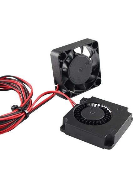 Creality Ender 3 / Ender 3 Pro 3D Yazıcı Için 4010 Fanlar Dc 24V Ekstruder Sıcak Uçlu Fan ve Dc 24V Turbo Fan (Yurt Dışından)