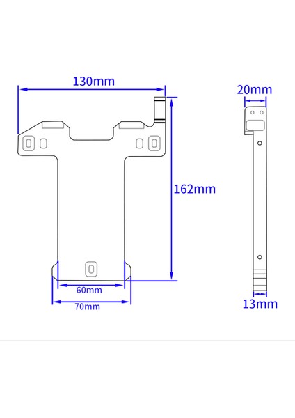 Yeni Sürüm Voron V0.1 Tam Metal Isı Karyola Iskeleti Metal Entegre Kurulu Voron V0.1 3D Yazıcı Parçaları (Yurt Dışından)