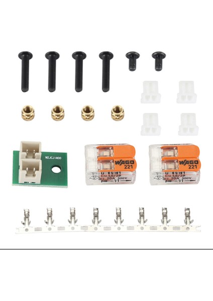 Yeni Sürüm Voron V0.1 Tam Metal Isı Karyola Iskeleti Metal Entegre Kurulu Voron V0.1 3D Yazıcı Parçaları (Yurt Dışından)