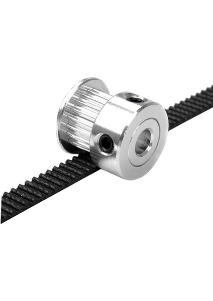 5m Gt2 Triger Kayışı 10MM Genişlik 20 Diş 5mm Delik Zamanlama Kasnağı Tekerlek +20 Diş Delik 5mm Avara Gergi Yayı Burulma (Yurt Dışından)