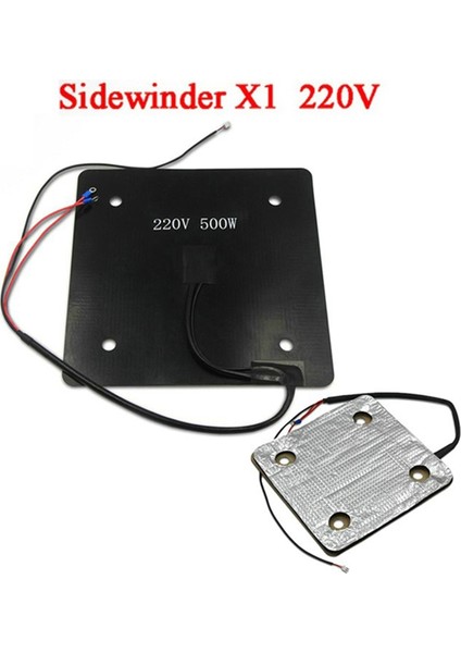 3D Yazıcı Parçaları 220V Sıcak Yatak Isıtma Pamuk Kiti 300W 220X220MM Isıtmalı Yatak Topçu Genius Için (Yurt Dışından) fırsatları