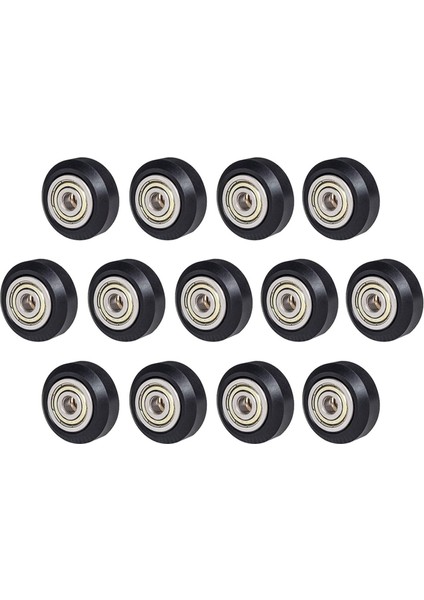 [13 Adet/paket] 3D Yazıcı Pom Kasnak Tekerlekler 625ZZ Lineer Rulman Ulley Pasif Yuvarlak Tekerlek Silindiri Creality CR10 Ender 3 (Yurt Dışından)