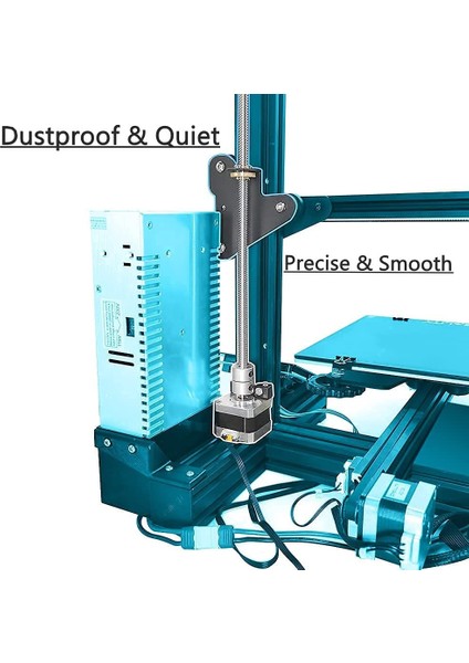 Ender 3 Için Çift Z Ekseni Yükseltme Kiti Kurşun Vidalı Step Motor Creality Ender 3 Için 3D Yazıcı Aksesuarları Parçaları (Yurt Dışından)