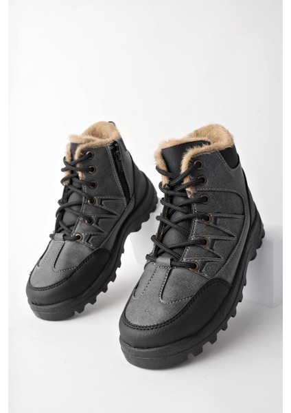 Toni Garantili Bağcıklı Içi Kürklü Fermuarlı Unisex Outdoor Kışlık Bot fırsatları