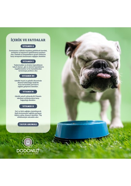 Multiboost Köpekler Için Multivitamin ve Amino Asit Besin Takviyesi, 150 Tablet