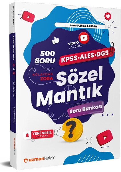 2024 DGS ALES KPSS Sözel Mantık Soru Bankası
