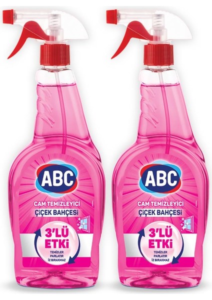 Cam Temizleyici Çiçek Bahçesi 500 ml x 2