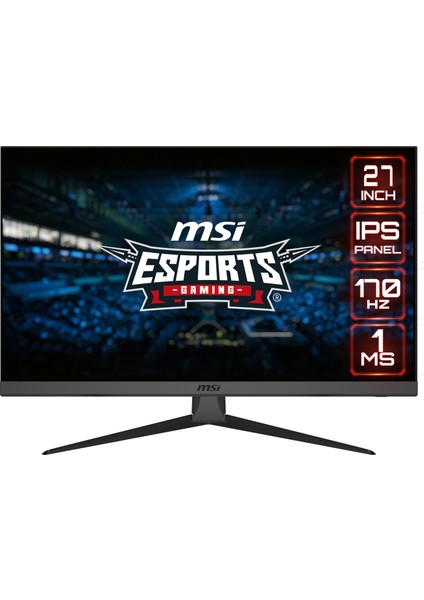 27" G2722 1920x1080 (FHD) FLAT IPS 170HZ 1MS FREESYNC PREMIUM  GAMING MONITOR