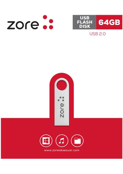 Metal USB Flash Disk 64GB