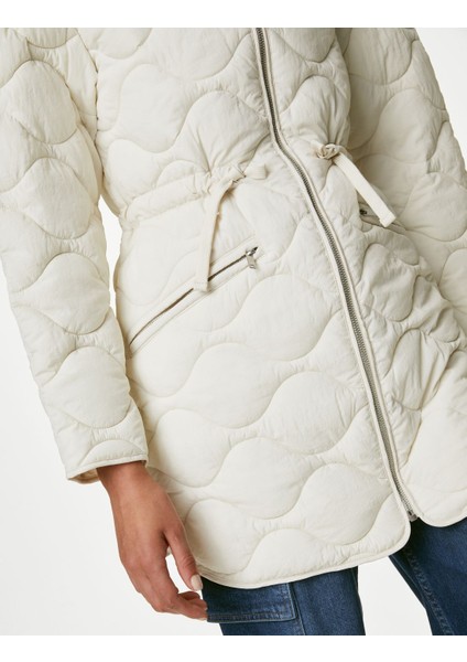 Marks & Spencer Regular Fit Thermowarmth™ Kapitone Mont