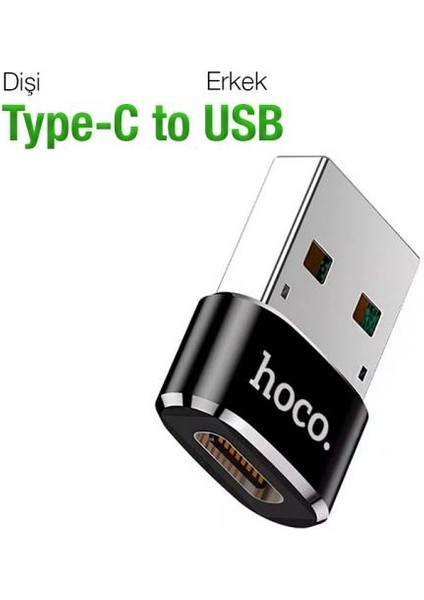 Hc Seri USB To Type-C Dönüştürücü Çevirici Usb2.0 Veri Aktarım USB Dönüştürücü Çevirici