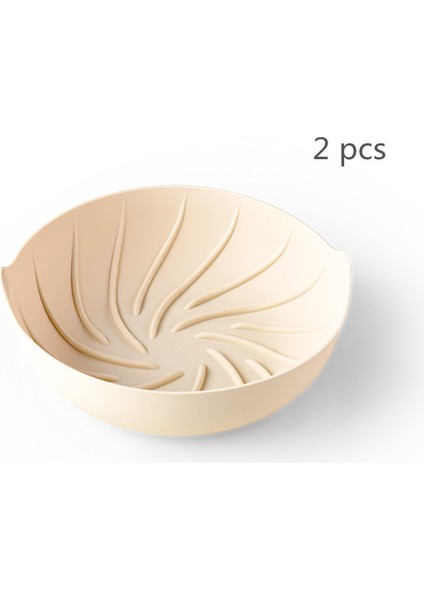 Air Fritöz Silikon Pişirme Tavaları 2 Parça 20*7cm (Yurt Dışından)