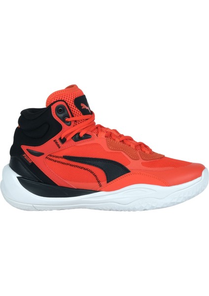Playmaker Pro Mid Erkek Kırmızı Basketbol Ayakkabısı (377902-12)