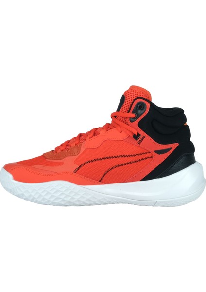 Playmaker Pro Mid Erkek Kırmızı Basketbol Ayakkabısı (377902-12)