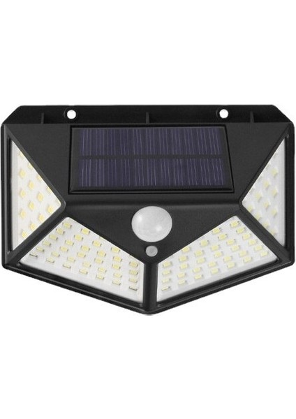 Simple Life 100 LED Solar Duvar Lambası Hareket Sensörlü Işık Dış Mekan (Yurt Dışından)