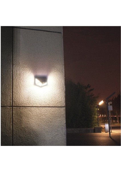 Simple Life 100 LED Solar Duvar Lambası Hareket Sensörlü Işık Dış Mekan (Yurt Dışından)