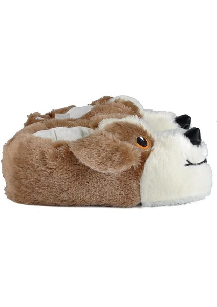 Erkek Vizon Köpekli Panduf Ev Içi Bot.