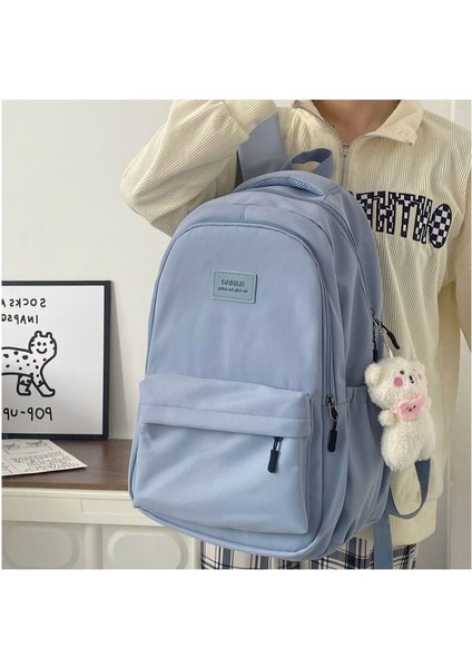 Kız Öğrenciler Ortaokul Öğrencileri Yüksek Kapasiteli Üniversite Öğrencileri Sırt Çantası Ins Rüzgar Basit Çift Omuz Çantası Bilgisayar Çantası (Yurt Dışından)