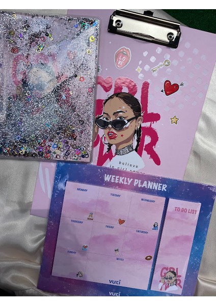 Girl Power Pembe Set
