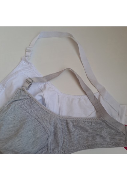 Kadın Büyük Beden Sütyen Pamuklu 2'li 2 Adet D Cup Sütyen Penye Toparlayıcı Günlük Rahat Iç Giyim modelleri