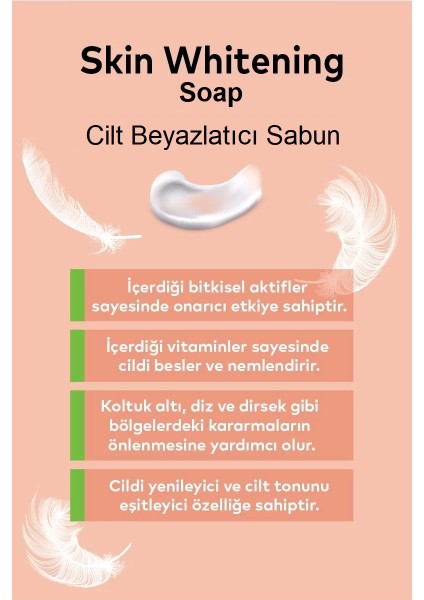 Cilt Beyazlatıcı Sabun 150 gr