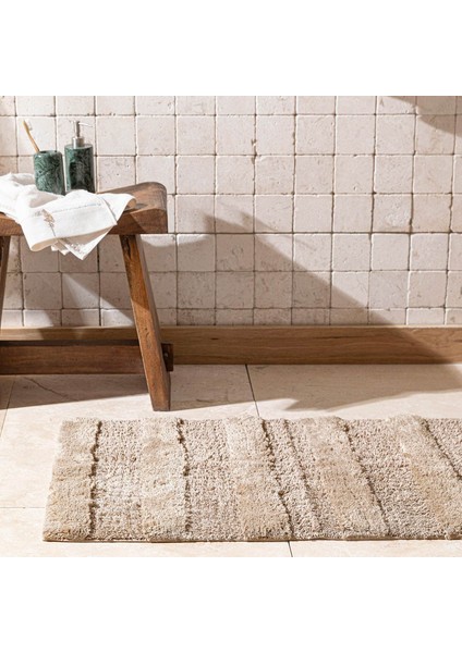 Arben Banyo Paspası 60X100 cm Bej