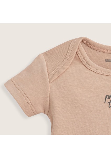 Dusty Floral Yenidoğan Kısa Kollu Body Pembe fiyatları