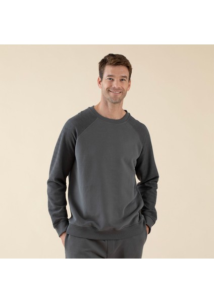Naphte Erkek Sweatshirt Antrasit