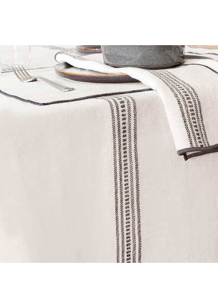 Mestiere Masa Örtüsü 160X240 cm Beyaz/gri fiyatları