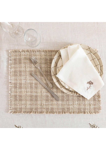 Nido Amerikan Servis 35X50 cm Bej