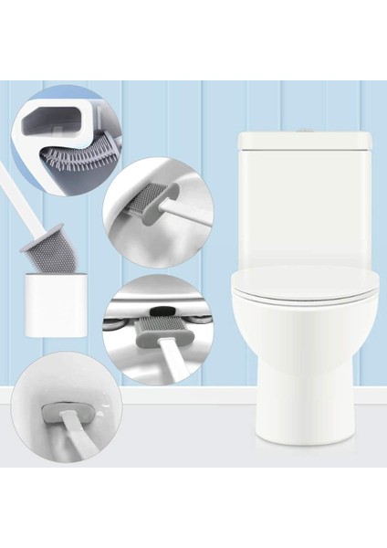 Tuvalet Fırçası, Tuvalet Fırçası, Silikon Tuvalet Fırçası, Asma Fırçası, Tuvalet Fırçası, Uzun, Su Filtresi Tabanlı Hijyenik Tutuculu ve Çabuk Kuruyan (Yeşil) (Yurt Dışından) fiyatları