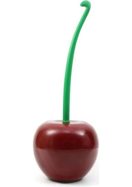 Tuvalet Fırçası Tuvalet Fırçası Plastik Şarap Kırmızı Kiraz Şekilli Tuvalet Fırçası Tutucu Seti (Yurt Dışından) fiyatları