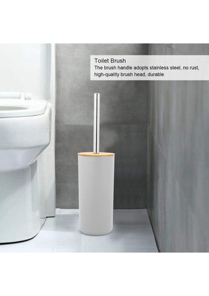 Banyo Için Bambu ve Ahşap Banyo Aksesuarları Seti, Tuvalet Fırçası, Sabunluk, Diş Fırçalığı, Sabun Tumbler, Çöp Kovası 6 Adet (Yurt Dışından) fırsatları