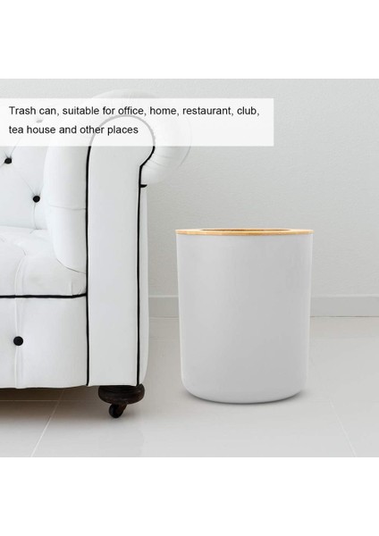 Banyo Için Bambu ve Ahşap Banyo Aksesuarları Seti, Tuvalet Fırçası, Sabunluk, Diş Fırçalığı, Sabun Tumbler, Çöp Kovası 6 Adet (Yurt Dışından) indirimleri